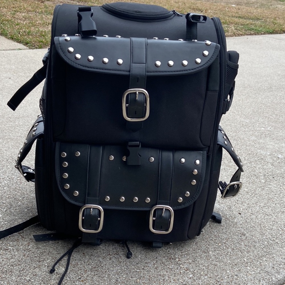 Motorcycle luggage